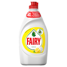 Load image into Gallery viewer, Fairy Dish Washing Liquid Lemon Scent 450ml