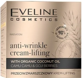Eveline Organic Gold Anti-Wrinkle Face Cream-Lifting With Coconut Oil