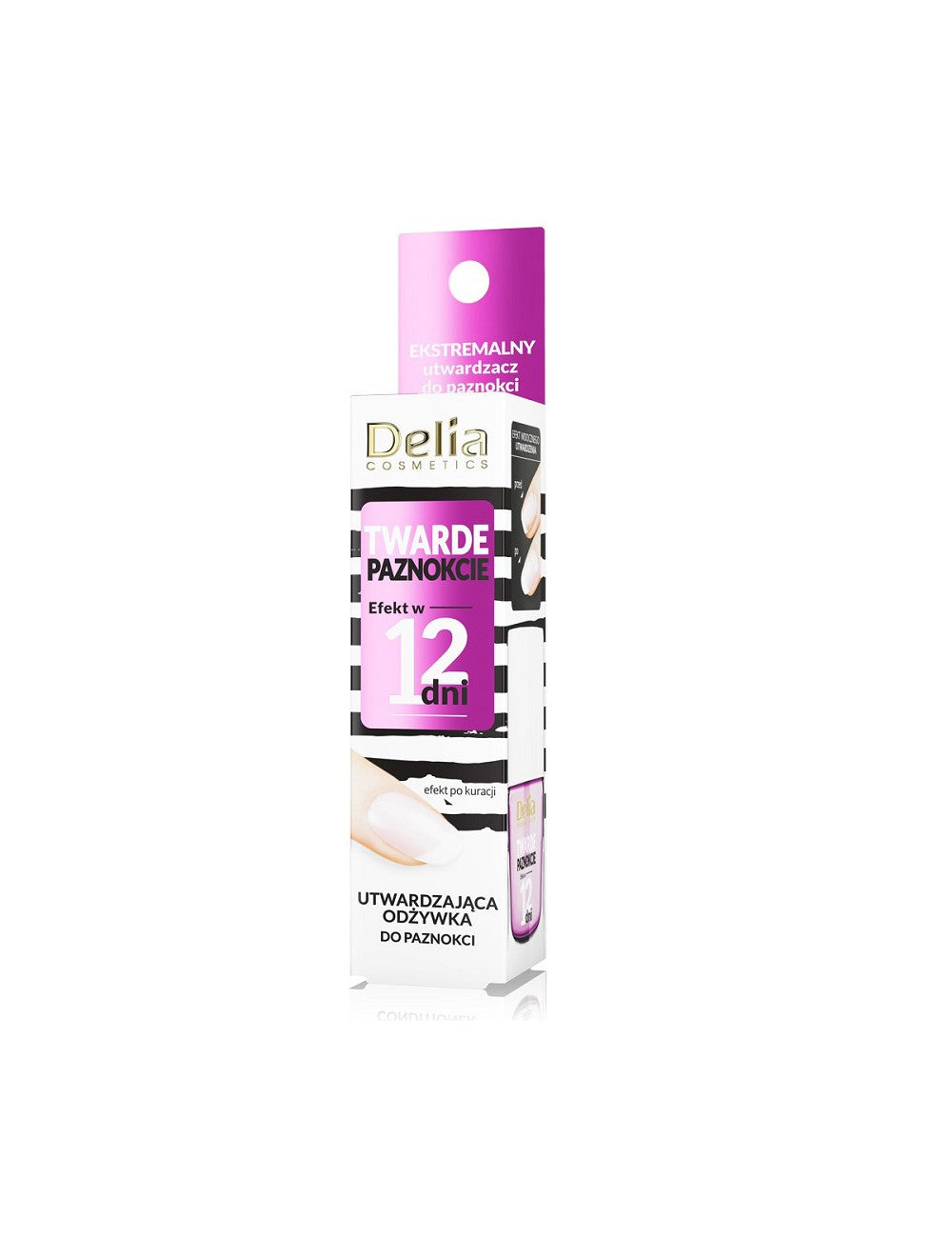Delia hard nails conditioner effect in 12 days 11ml