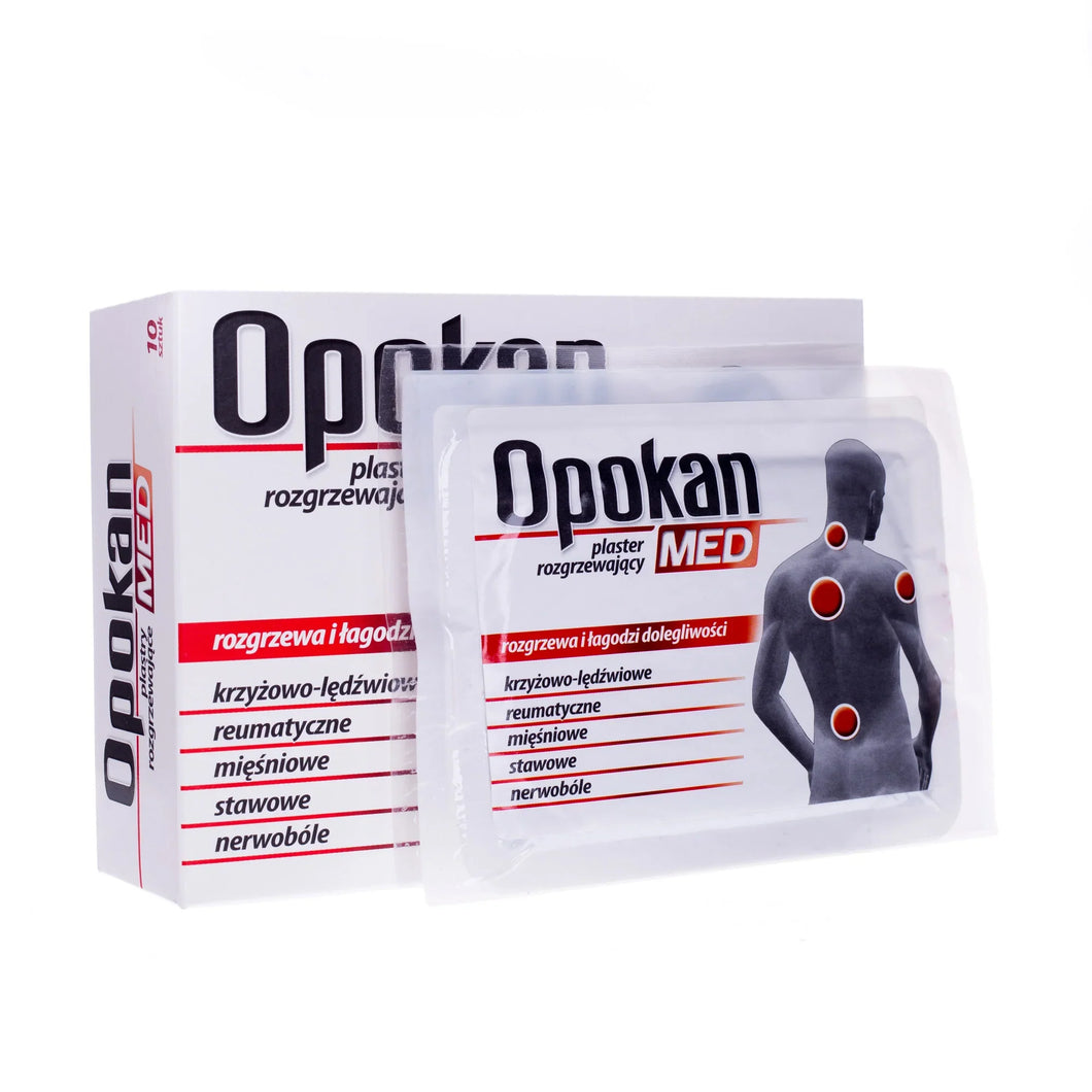 OPOKAN MED Warming patch for lower back pain, rheumatic pain, joint pain, muscle pain and neuralgia 1 pcs