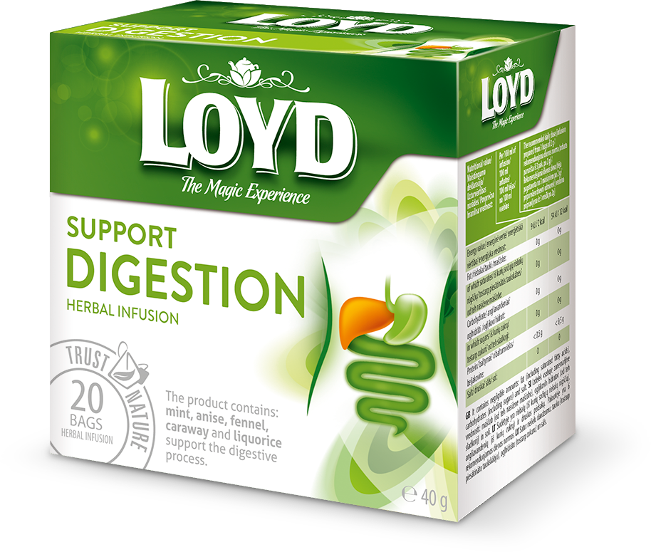 Loyd Support Digestion Herbal Infusion Tea 20 bags – Pewex Pharmacy