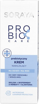 Soraya ProBio Care Prebiotic Moisturizing Cream for Sensitive and Combination Skin Type 50ml Day/Night