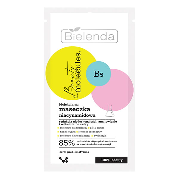 Bielenda Beauty Molecules Molecular Niacinamide Face Mask 8g