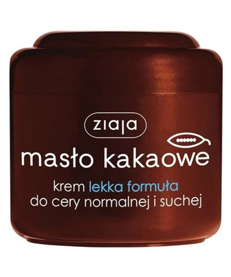 Ziaja Coco Butter Face Cream Light Formula for Normal and Dry Skin Types 200ml