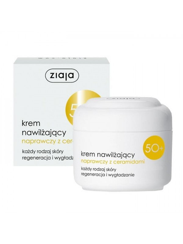 Ziaja Moisturizing Repair Cream With Ceramides 50+ 50ml