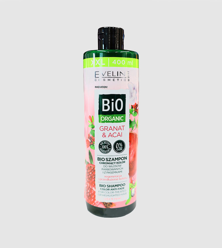 Eveline Bio Organic Shampoo Color Anti-Fade for Color-Treated or Highlighted Hair 400ml