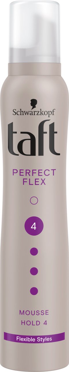 Schwarzkopf Taft Perfect Flex Hair Mousse Hold4 for Flexible Styles 200ml