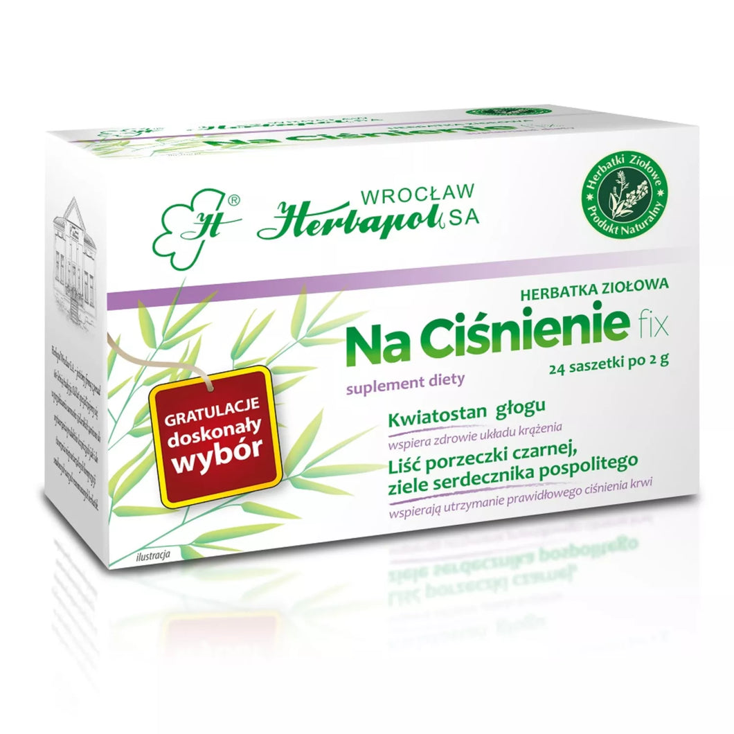 Herbapol Blood Pressure Support Herbal Tea 24 sachets