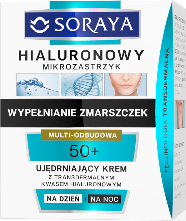 Soraya Hyaluronic Microinjection Duo Forte 50+ Cream for Filling Fixed Wrinkles 50ml
