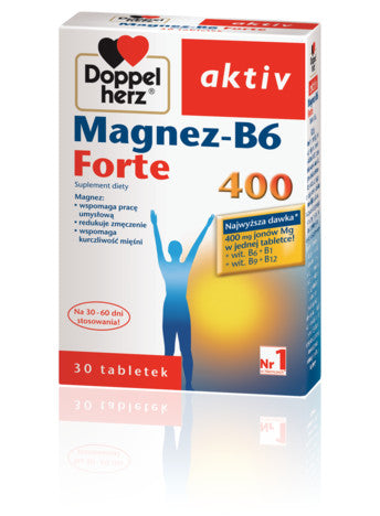 Doppelherz aktiv Magnez-B6 Forte 400 30 tablets