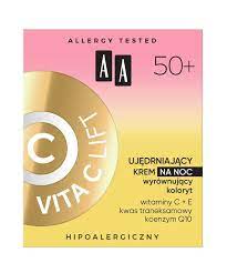 AA Vita C Lift 50+ Firming and Skin Tone Evening Night Cream 50ml