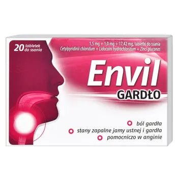 Envil Throat Lozenges 20 lozenges