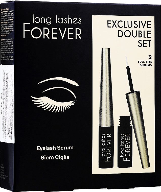Oceanic Long 4 Lashes Forever Exclusive Double Set Eyelash Serum 2x4ml ...