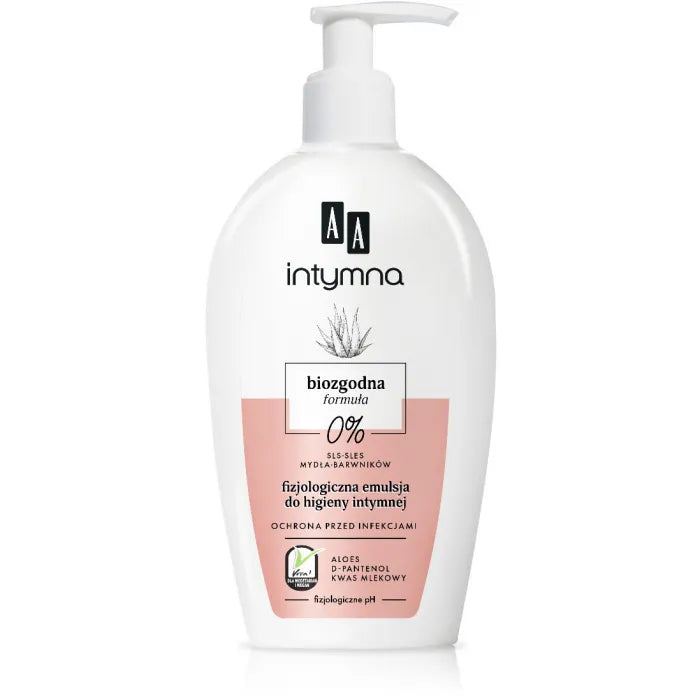 AA Intima Hygiene Biocompatible Formula Protection Intimate Hygiene Emulsion 300ml