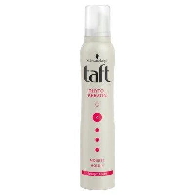 Schwarzkopf Taft Phyto-Keratin Hair Mousse Hold 4 Strength & Care 150ml