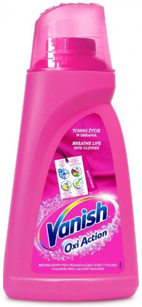 Vanish Oxy Action Multi Power Liquid Fabric Stain Remover 1L
