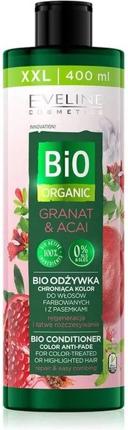 Eveline Bio Organic Conditioner Color Anti-Fade for Color-Treated or Highlighted Hair 400ml