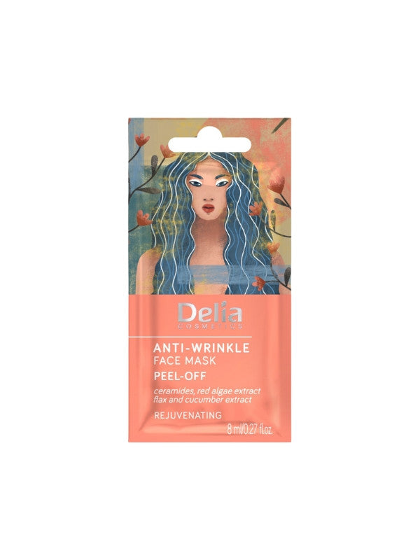 Delia Anti-Wrinkle Rejuvenating  Peel-Off Face Mask 8ml
