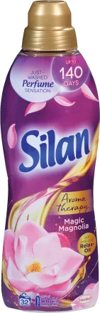 Silan Aroma Therapy Magic Magnolia Fabric Softener 32 washes 800ml