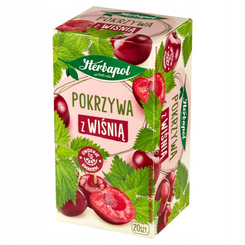 Herbapol Nettle & Sour Cherry Herbal Tea 20 bags