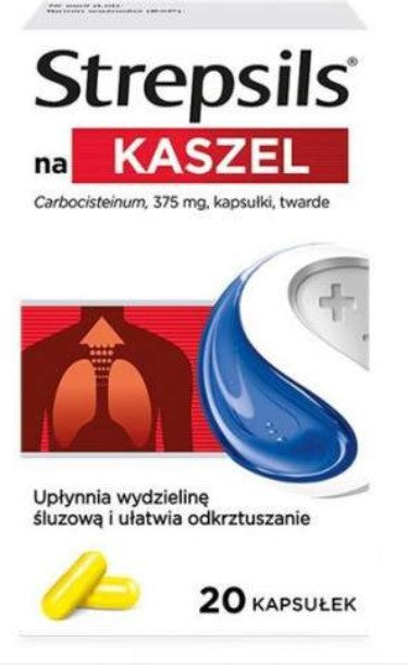 Strepsils na Kaszel 20 capsules