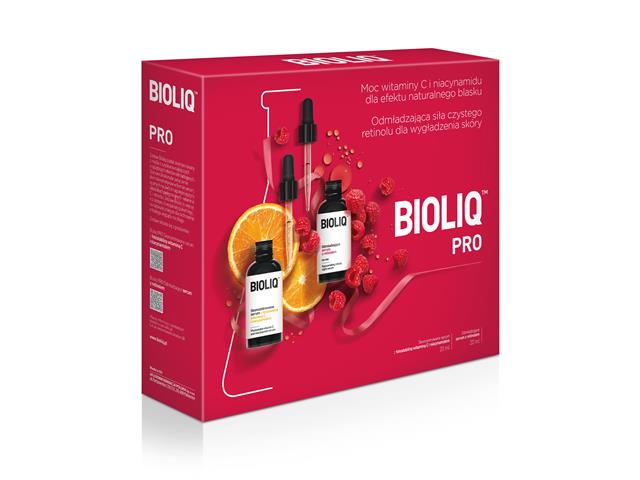 BIOLIQ PRO SET Concentrated Vitamin C Serum 20ml Retinol Serum 20ml