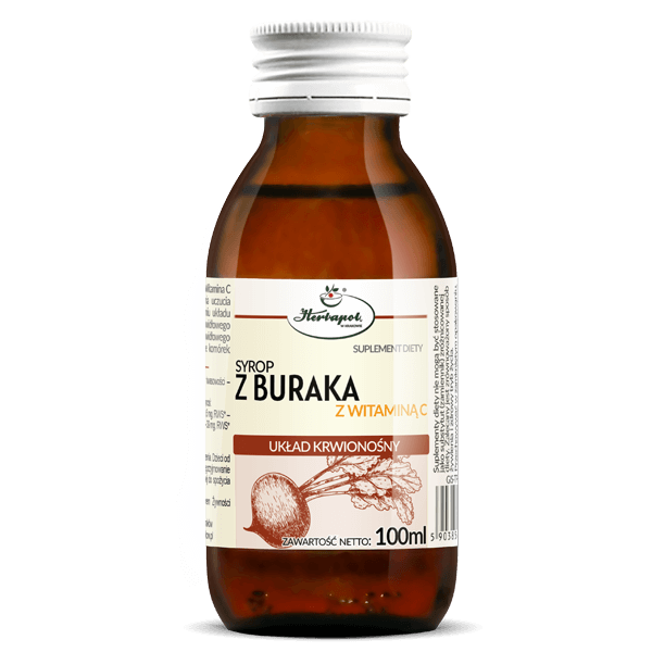 Herbapol Beet Root Syrup with Vitamin C 100ml