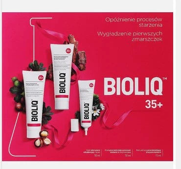 BIOLIQ SET 35+Anti-Age Day Cream 50ml Rebuilding Night Cream 50ml Under Eye Cream 15ml