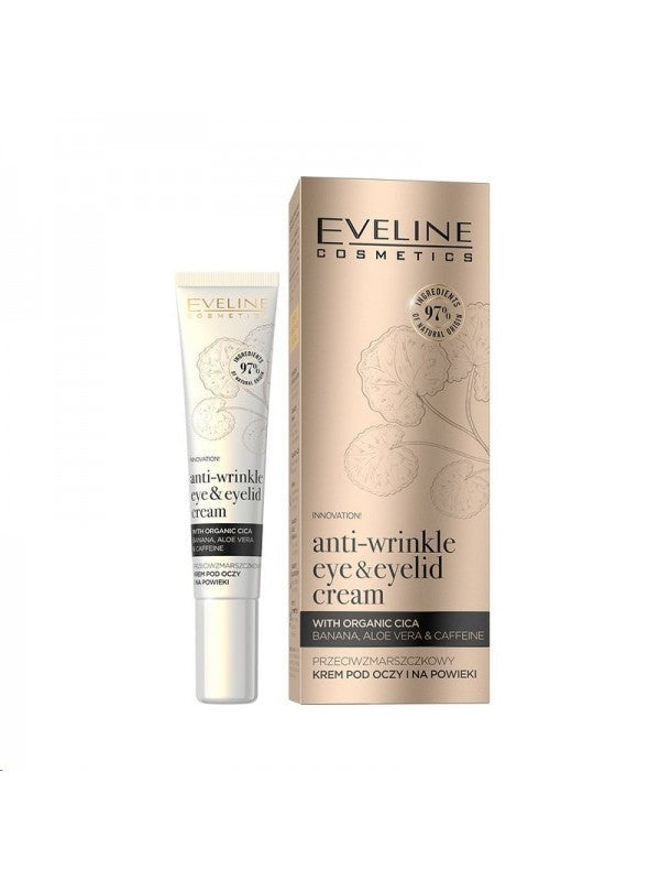 Eveline Anti-Wrinkle Eye & Eyelid Cream with Organic Cica Aloe Vera an –  Pewex Pharmacy