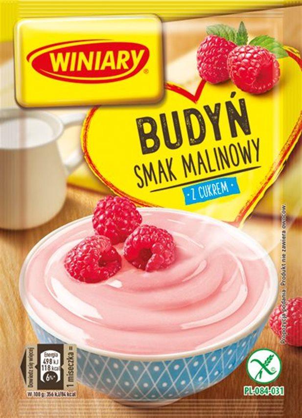 Winiary Pudding Raspberry (Budyn Malinowy) 60g