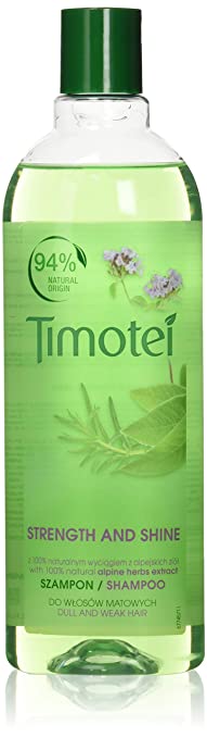 Timotei Shampoo Strength & Shine for Dull Hair 400ml
