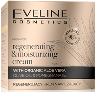 Eveline Organic Regenerating and Moisturizing Face Cream With Aloe Vera