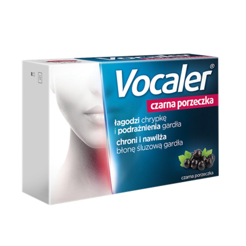Vocaler Black Currant Lozenges 12pcs