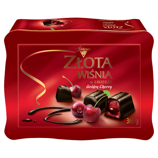 Solidarnosc Golden Cherry In Liqueurs Can (Zlota Wisnia W Likierze W Puszce) 365g