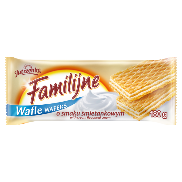 Jutrzenka Family Wafers Cream ( Smietankowe) 180g