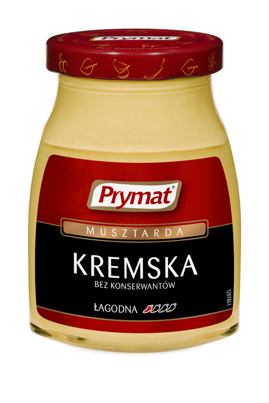 Prymat Musztarda -Kremska 185g