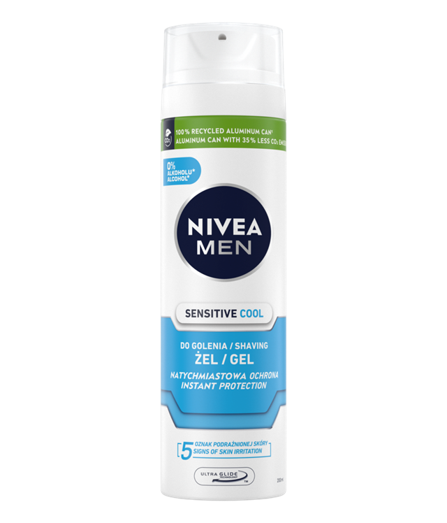 Nivea Men Sensitive Cool Shaving Gel Instant Protection 200ml