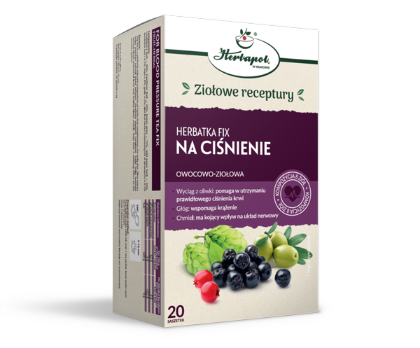 HERBAPOL Fix tea FOR HIGH BLOOD PRESSURE 20 sachets