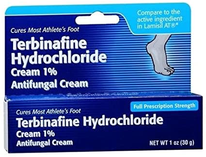 Terbinafine Hydrochloride Cream 1% 15g.