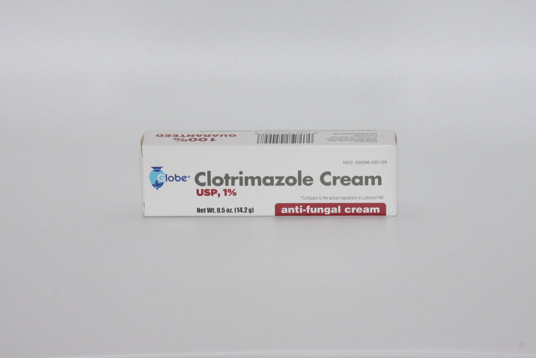 Globe Clotrimazole Antifungal Cream 1% 14.2 g.