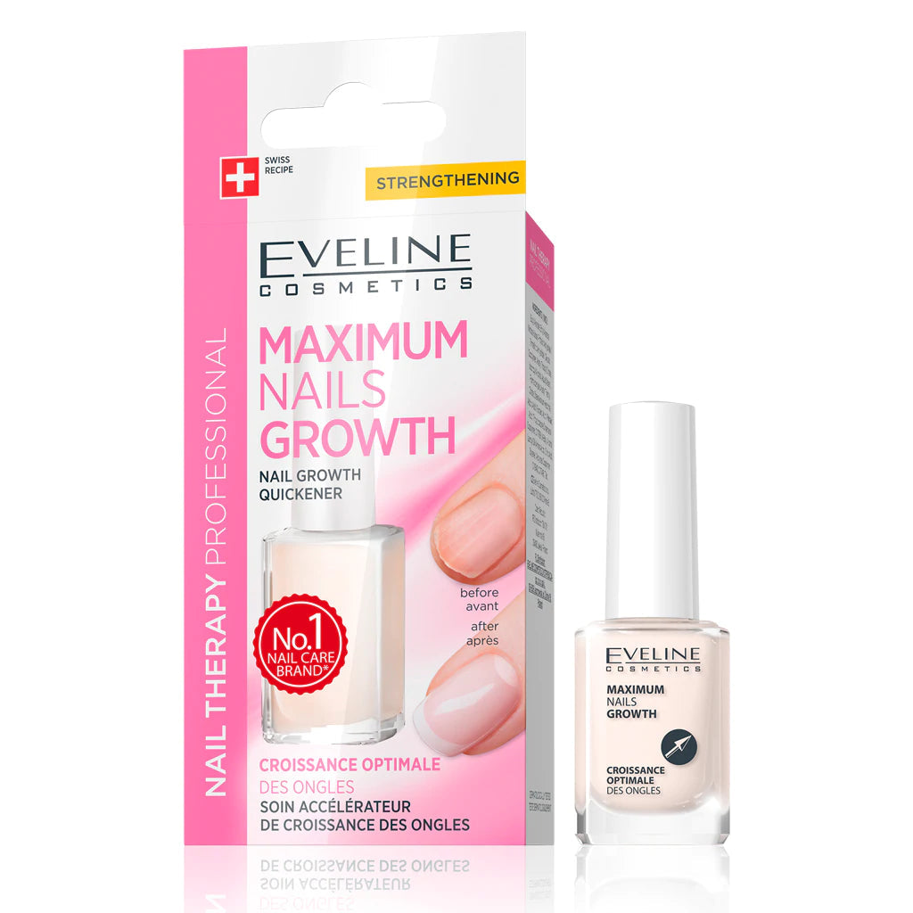 Eveline Nail Therapy Maximum Nail Growth Nail Conditioner  12ml