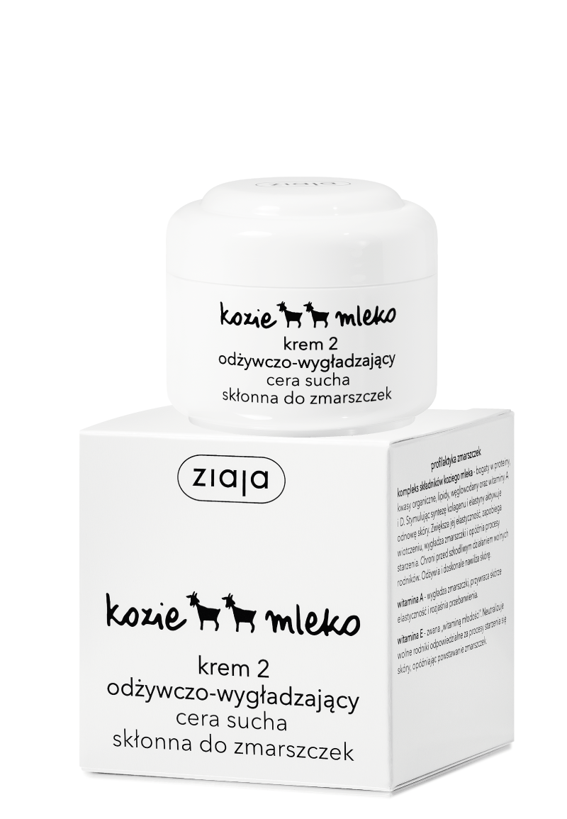 Ziaja Goat Milk 2 Smoothin Nourishing Cream 50ml
