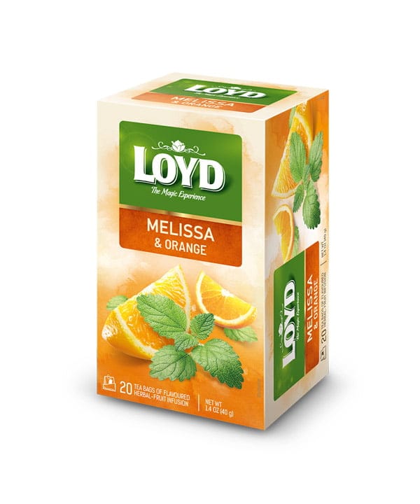 LOYD Lemon Balm & Orange Tea 20x2g