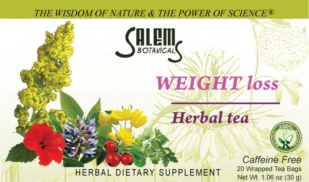 Salem Botanicals Weight Loss Herbal Tea 20 bags