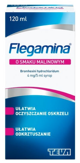 Flegamina CLASSIC raspberry syrup 120 ml