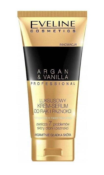 EVELINE Professional Luxury Hands & Nails Cream-Serum Argan & Vanilla 100 ml