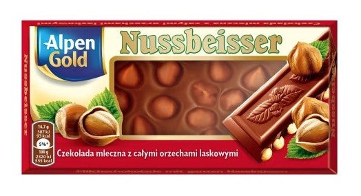Alpen Gold Nussbeisser (Czekolada Z Orzechami) 100g