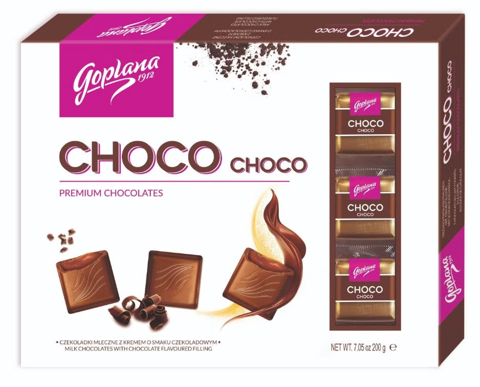 Goplana CHOCO CHOCO 200g, Chocolates with Class