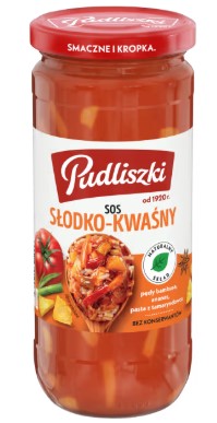 SOS slodko kwasny lagodny 480ml PUDLISZKI mild sweet and sour tomato sauce