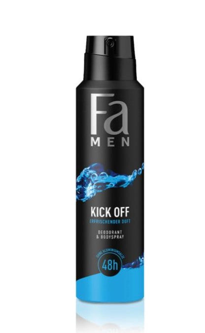 FA DEO SPRAY KICK-OFF men 150 ML.